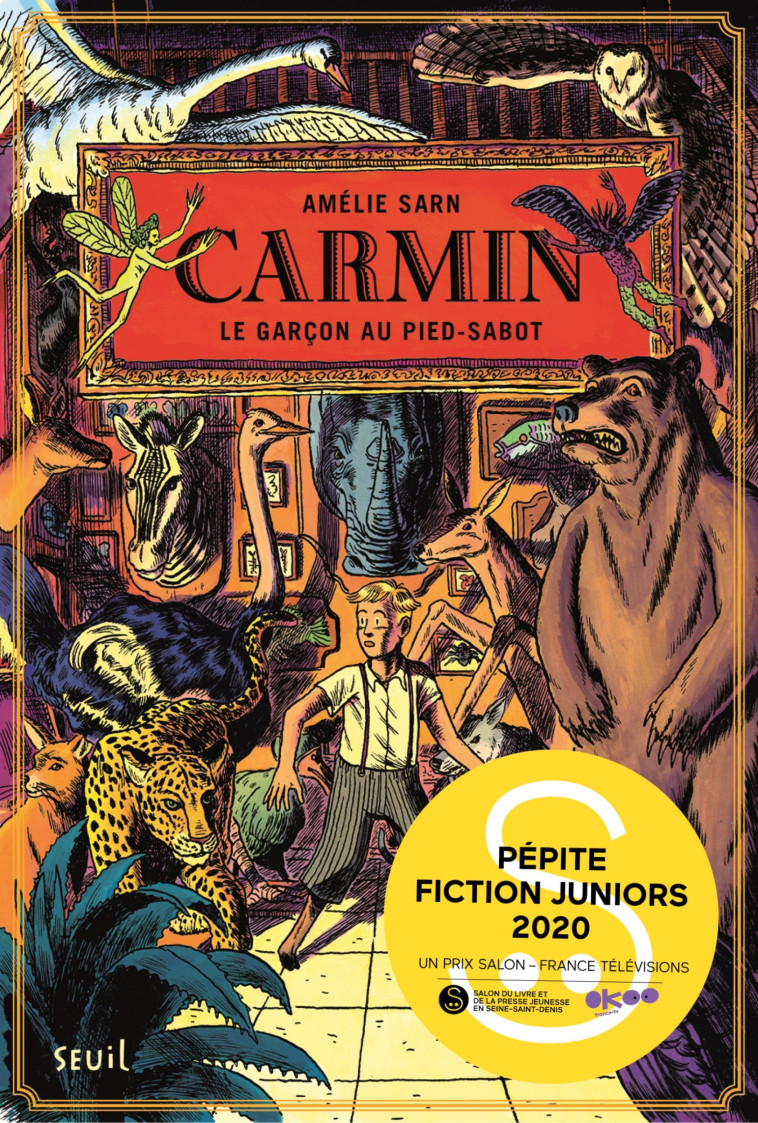 Carmin, tome 1 - Amélie Sarn - SEUIL JEUNESSE