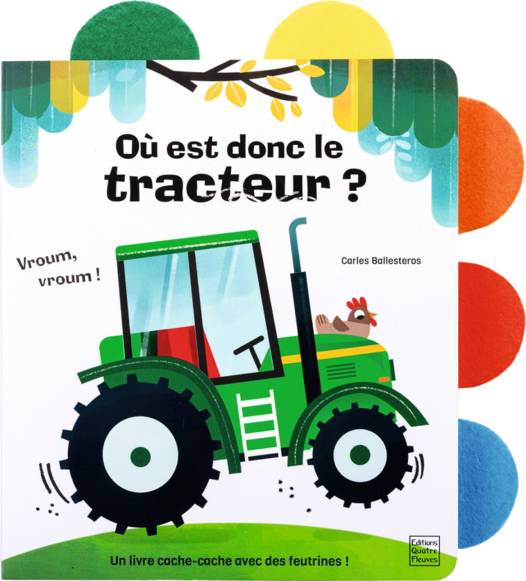 Où est donc le tracteur ? - Carles Ballesteros - GLENAT JEUNESSE