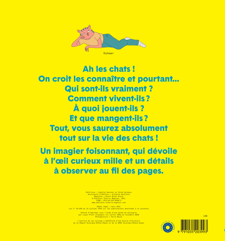 La vie des chats mode d'emploi - Marie Caudry - THIERRY MAGNIER