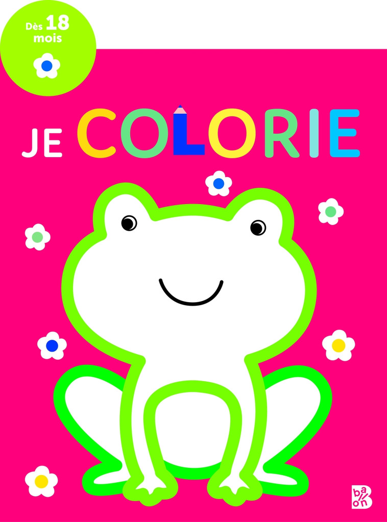 JE COLORIE - Grenouille - XXX - BALLON