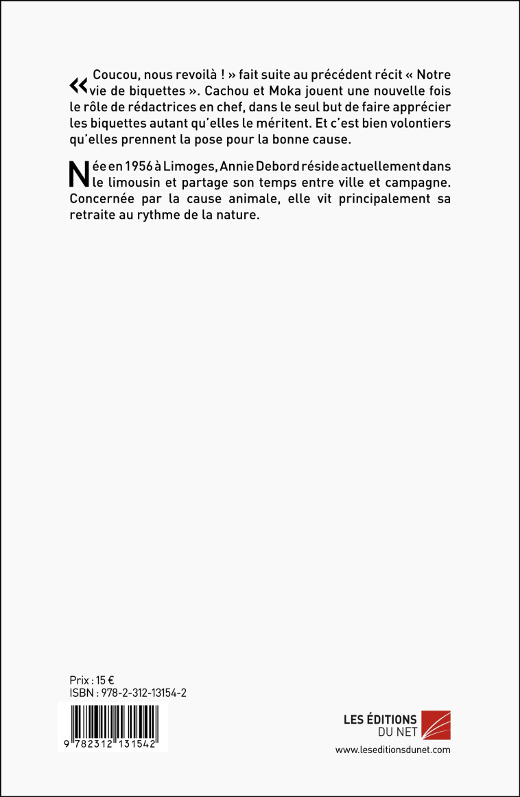 Coucou, nous revoilà ! - Annie Debord - DU NET