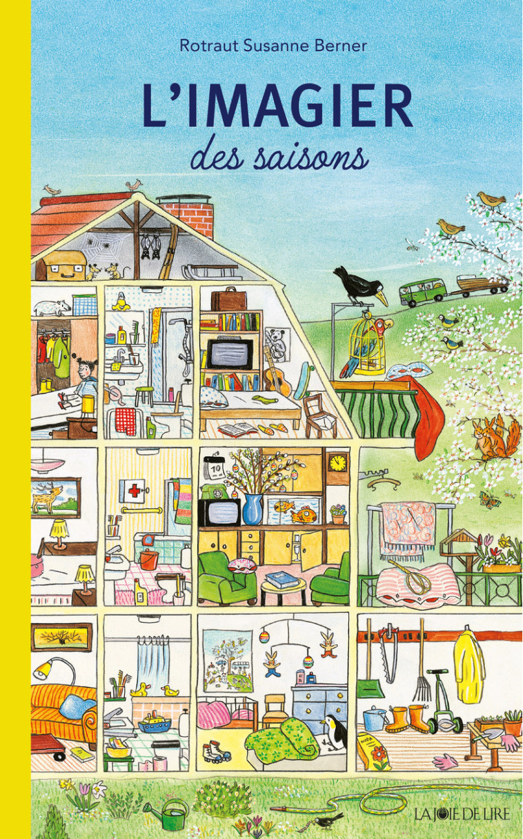 L'imagier des saisons - Cherche et trouve - Rotraut Susanne Berner - LA JOIE DE LIRE