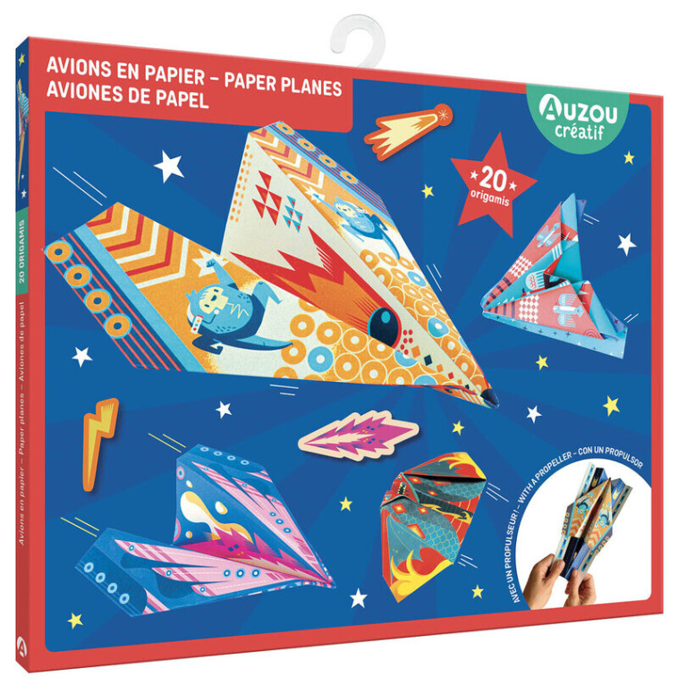 Mes avions en papier - Elias SOUNAS - AUZOU