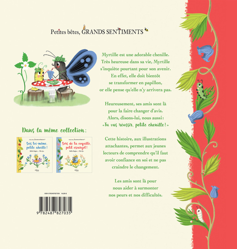 Tu vas réussir, petite chenille ! - Hollie Hugues, Nila Aye - PIKTOS JEUNESSE