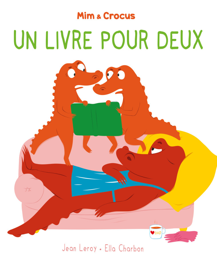 Mim et Crocus : Un livre pour deux - Jean Leroy, Ella Charbon - EDL