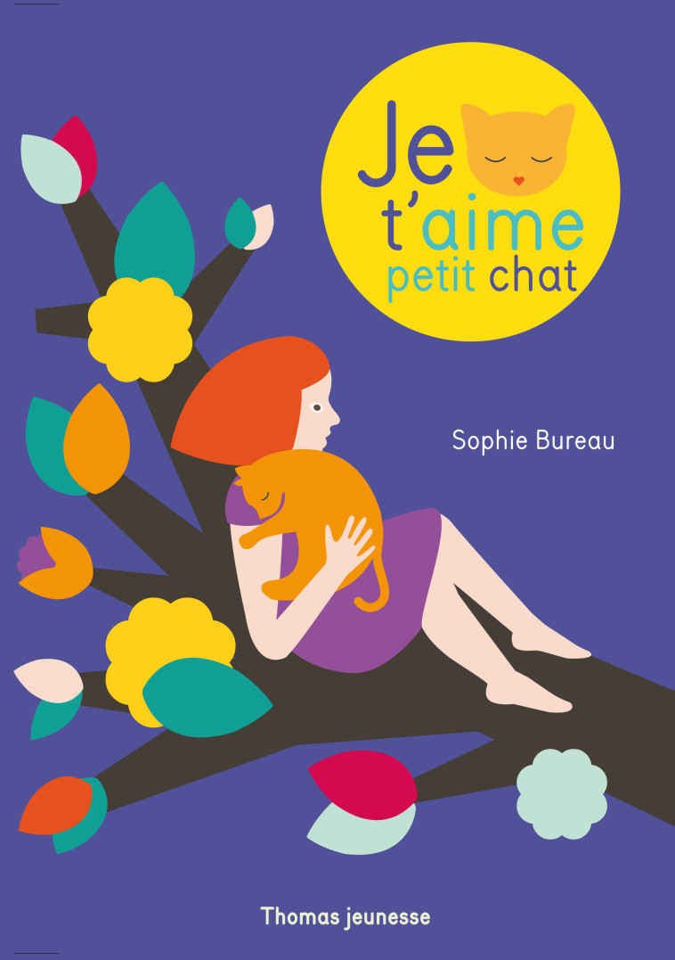 Je t'aime petit chat, livre pop-up - BUREAU SOPHIE - THOMAS EDITIONS