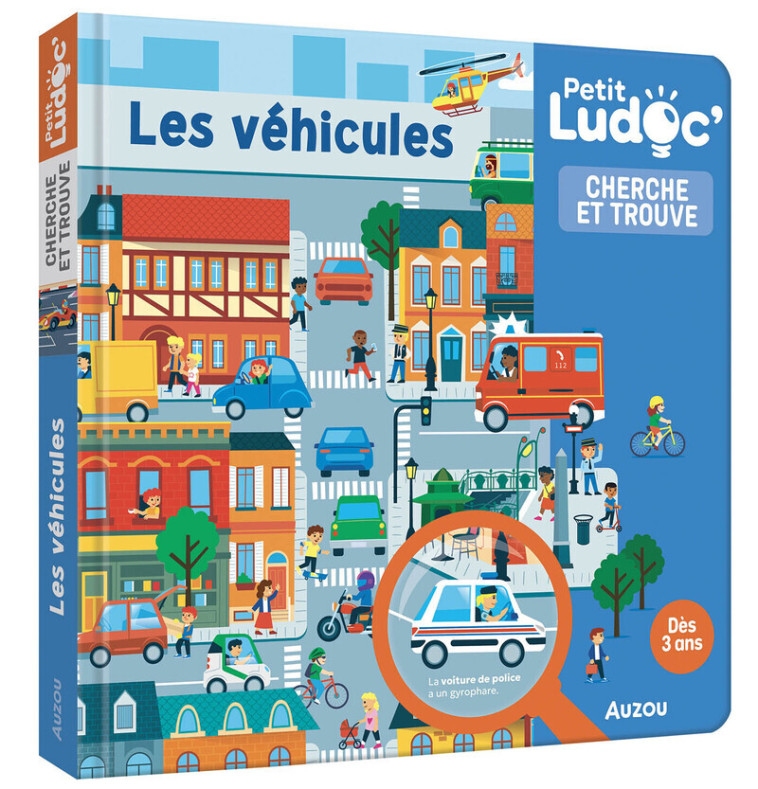 P'tit Ludoc - Cherche et trouve : Les véhicules - PARIS MATHILDE - AUZOU