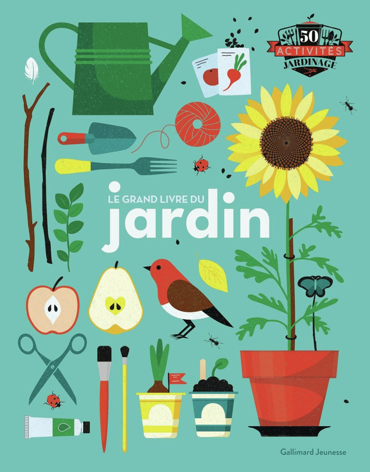 Le grand livre du jardin - COLLECTIF - GALLIMARD JEUNE