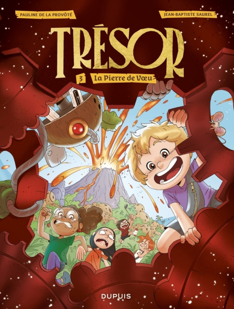 Trésor - Tome 3 - La Pierre de Voeu - SAUREL JEAN-BAPTISTE - DUPUIS