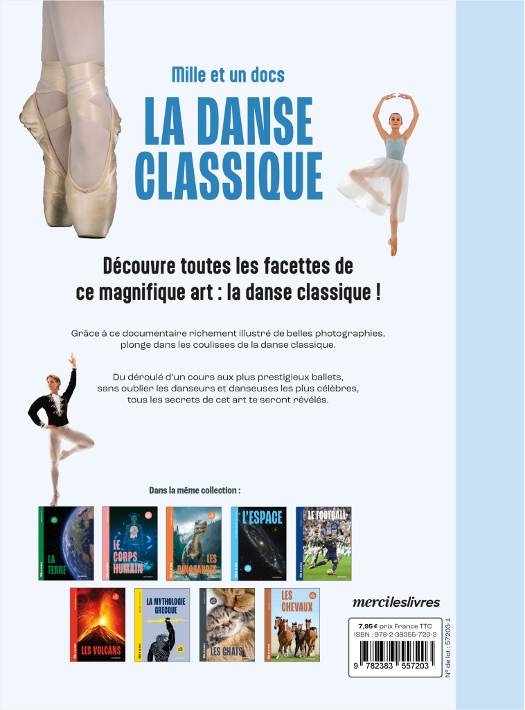 La Danse classique - Mille et un docs - COLOZZI CLAUDINE - MERCILESLIVRES