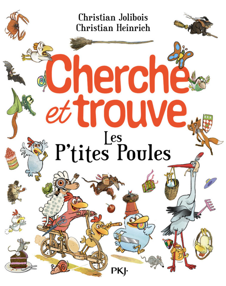 P'tites Poules Cherche et trouve - Christian Jolibois, Christian Heinrich - POCKET JEUNESSE