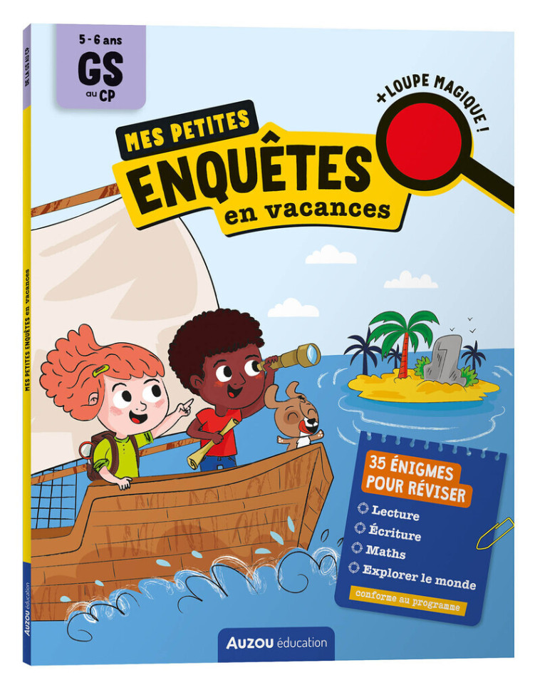 ENQUETES EN VACANCES - DU GS AU CP - Maud LETELLIER, Alice Turquois - AUZOU