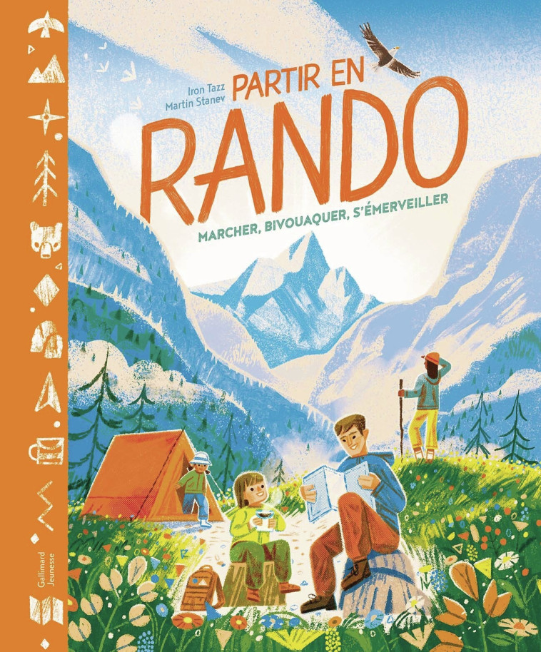 Partir en rando - Iron Tazz, Martin Stanev, Bérengère Viennot - GALLIMARD JEUNE
