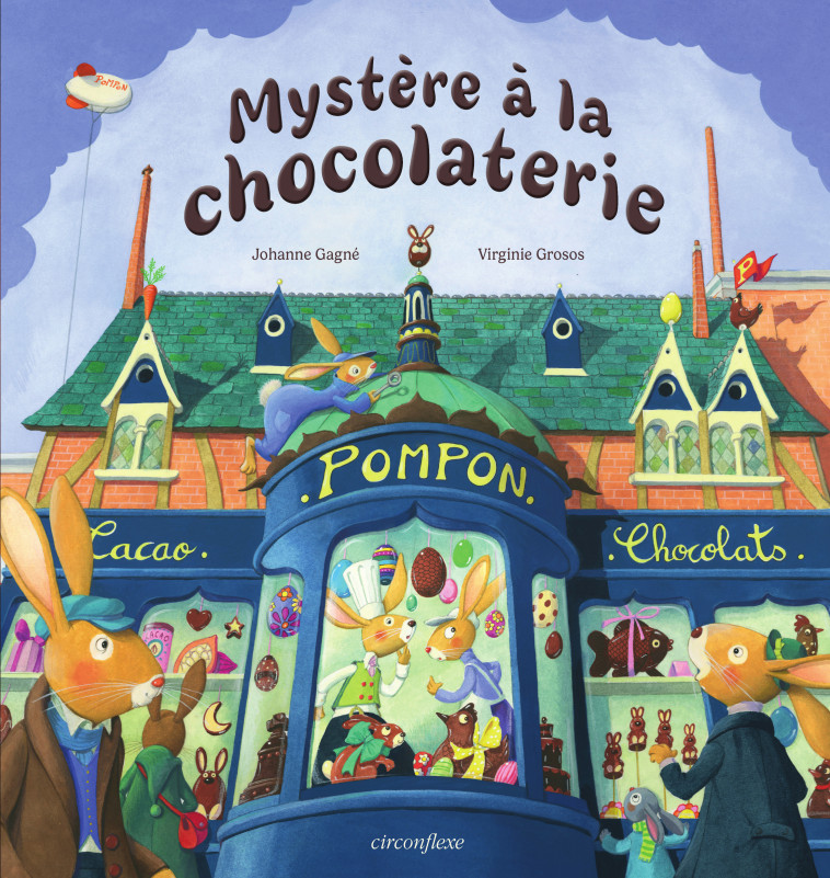 Mystère à la chocolaterie - Virginie Grosos, Johanne Gagné - CIRCONFLEXE