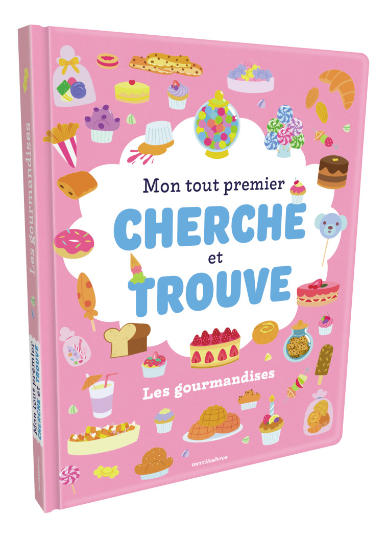 Mon tout premier cherche et trouve - Les gourmandises - Dorine Ekpo - MERCILESLIVRES