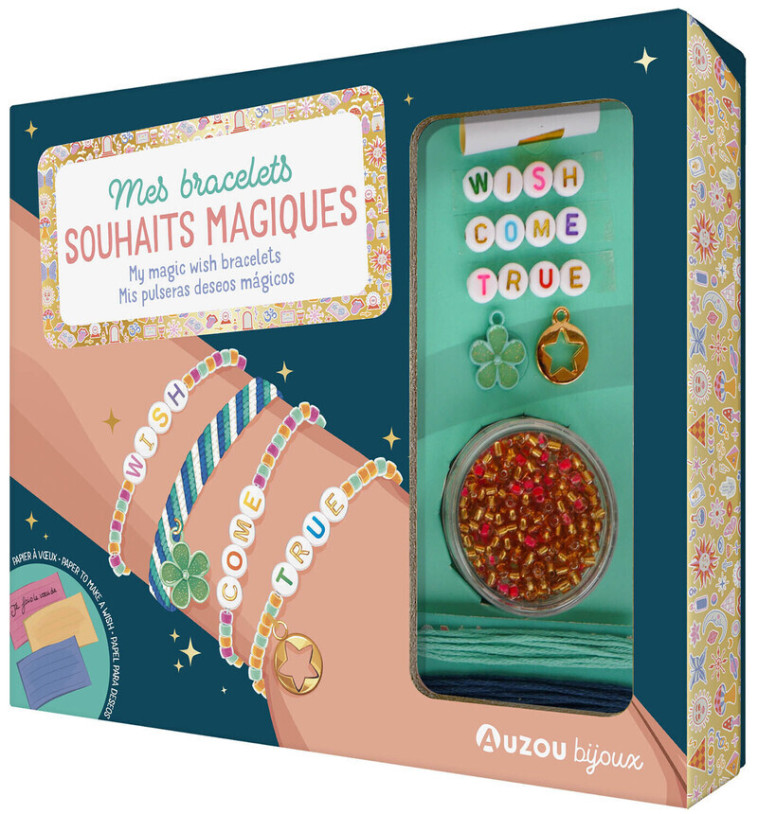 Mes bracelets souhaits magiques -  Shiilia - AUZOU