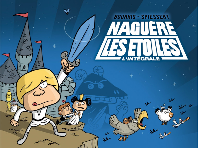 Naguère les étoiles - Intégrale T01 à T03 - Hervé Bourhis, Rudy Spiessert - DELCOURT